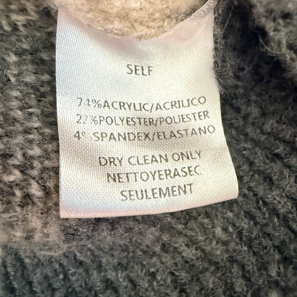 ADORA Starry Night Blue and Cream Sweater - Picture 5 of 6